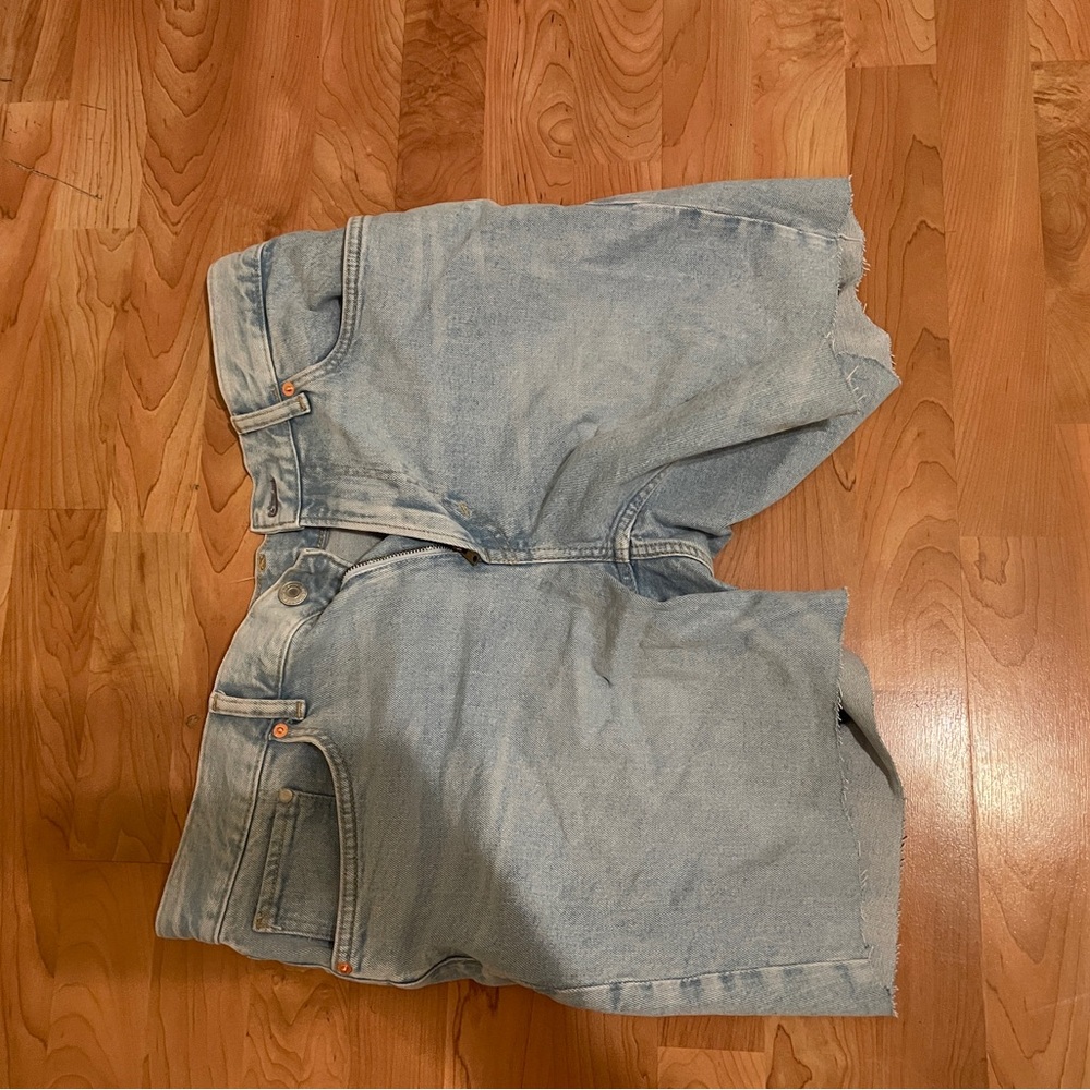 H&M Light Blue Jean Shorts